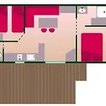 Zecamping 4 Etoiles Chiens Acceptes Tennis Piscine Chauffee ラグジュアリーテント 4*