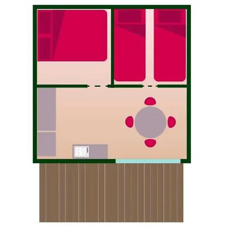 캠프장 4 Etoiles - Piscine - Ccahice